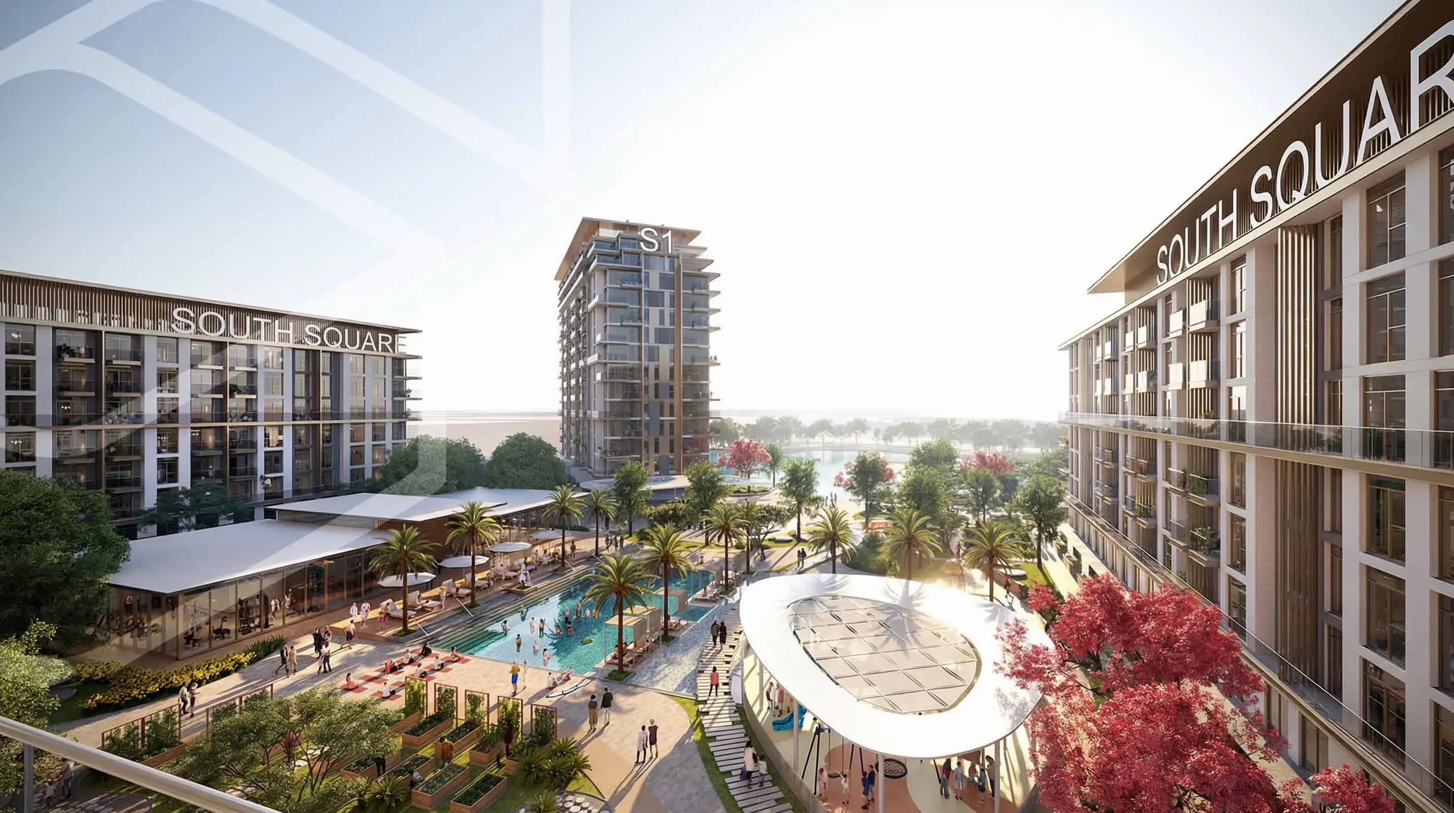 South Square Tower S1 by Dubai