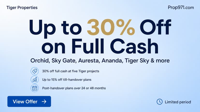 Tiger Properties - Up to 30% Off on Full Cash