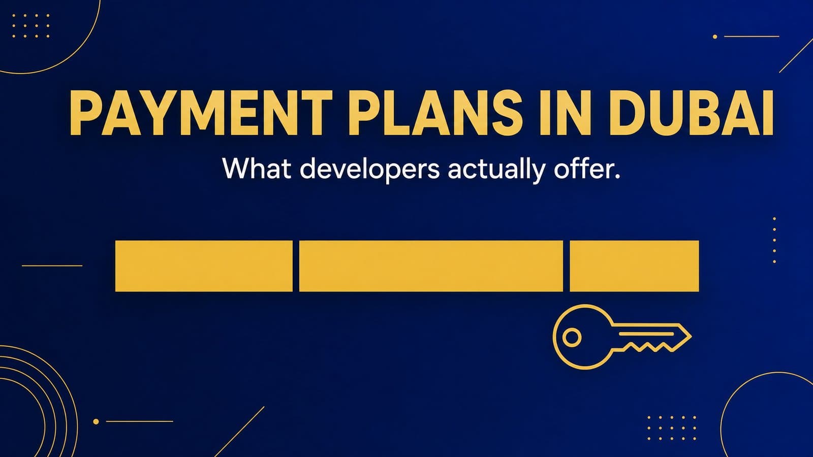 Ready Properties on Payment Plan in Dubai: What Developers Actually Offer