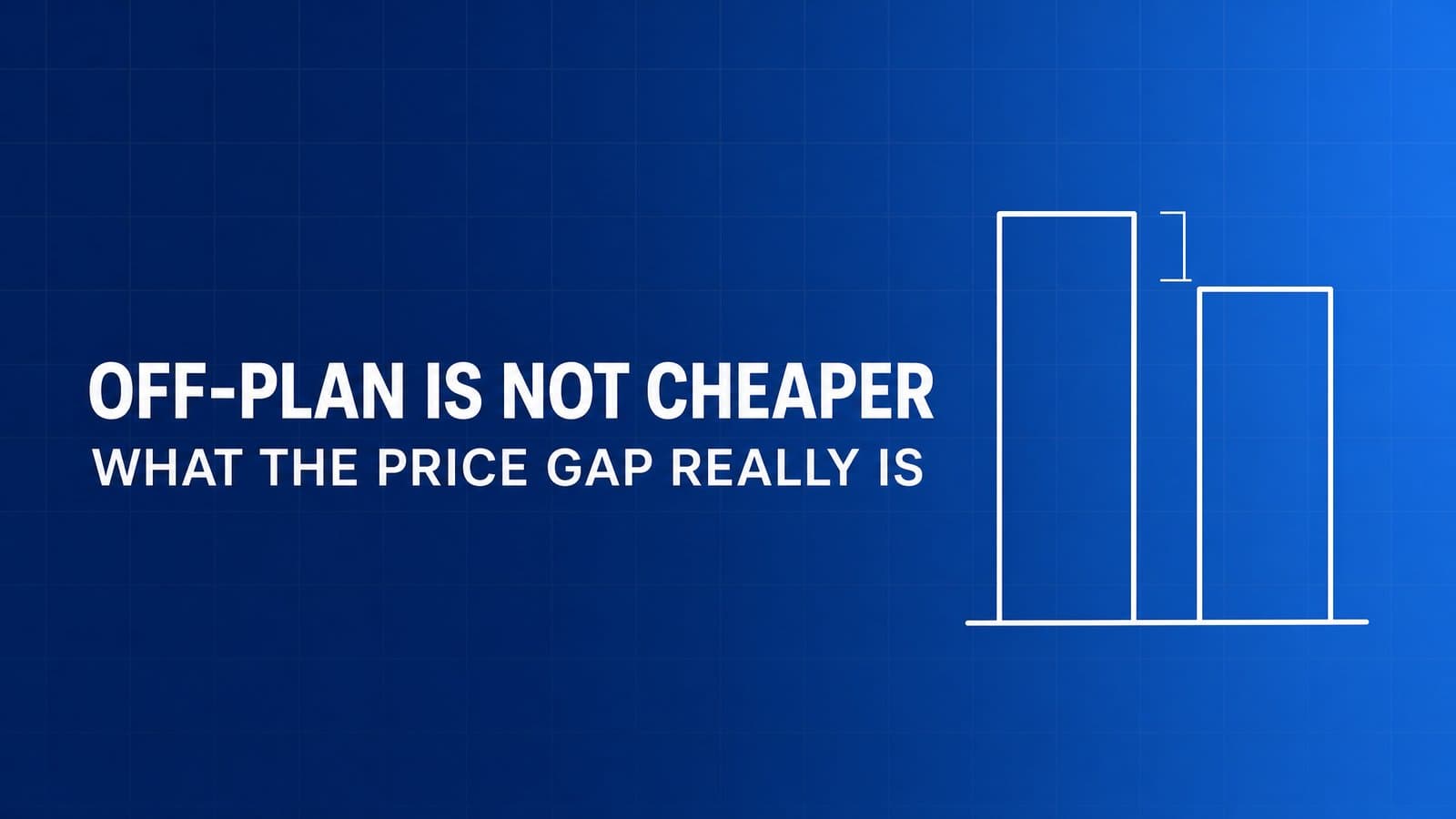 Buying Off-Plan Property in Dubai: What the Price Gap Actually Is
